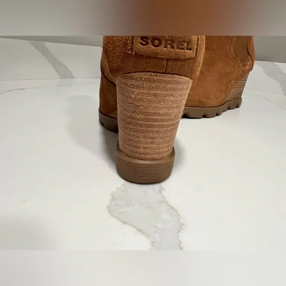 Women’s Sorel Joan Uptown Chelsea Boot Size 9 Brown - Picture 10 of 14